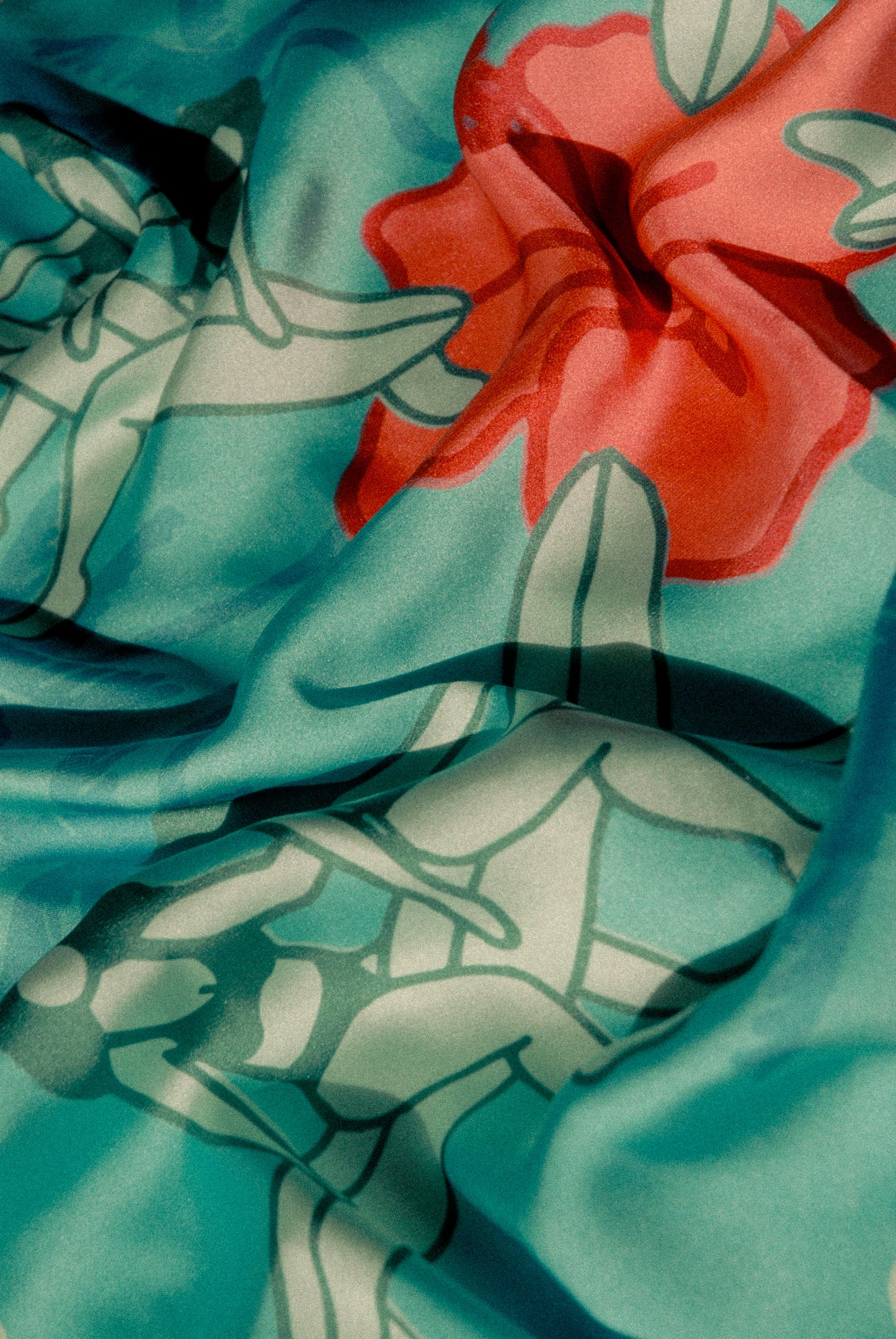 HIBISCUS HEADSCARF