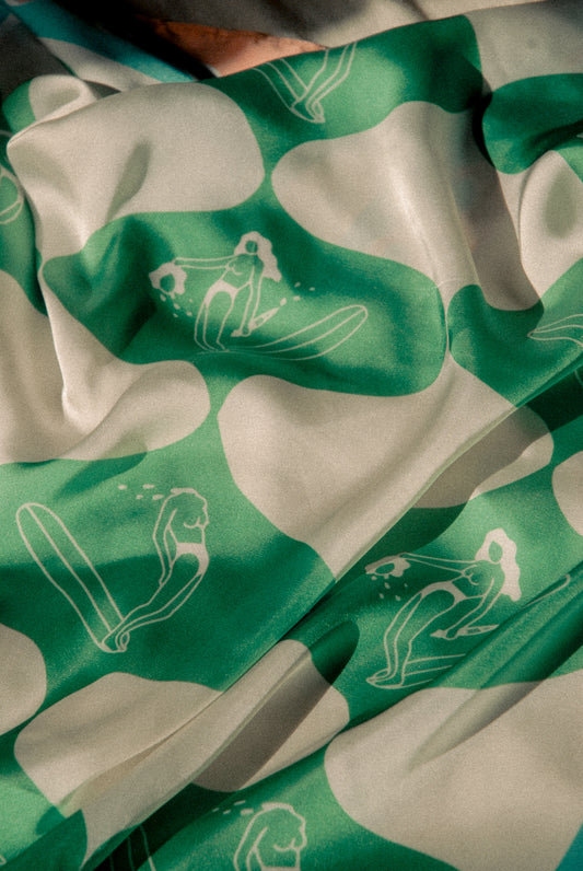 WELCOME TO PARADISE HEADSCARF
