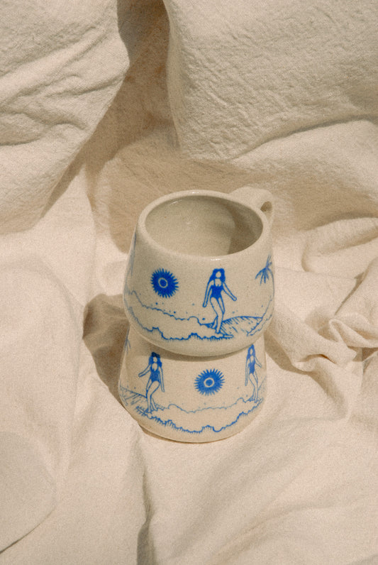 PALMBEACH BOARDWALKS MUG