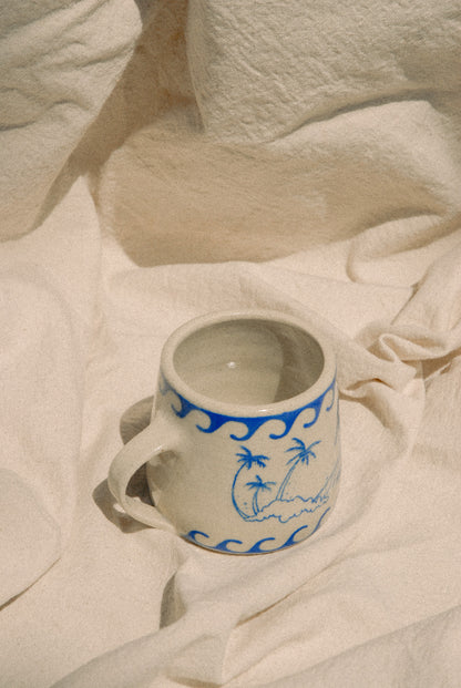 PALMBEACH BOARDWALKS LARGE MUG