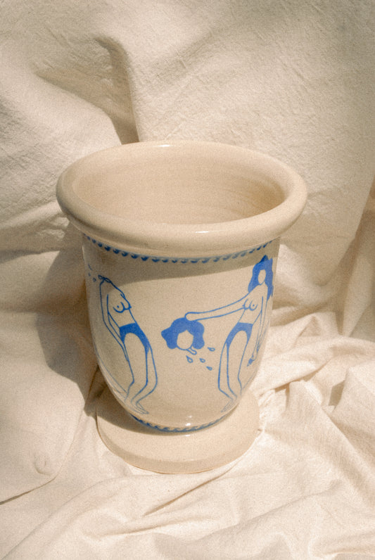 WELCOME TO PARADISE VASE