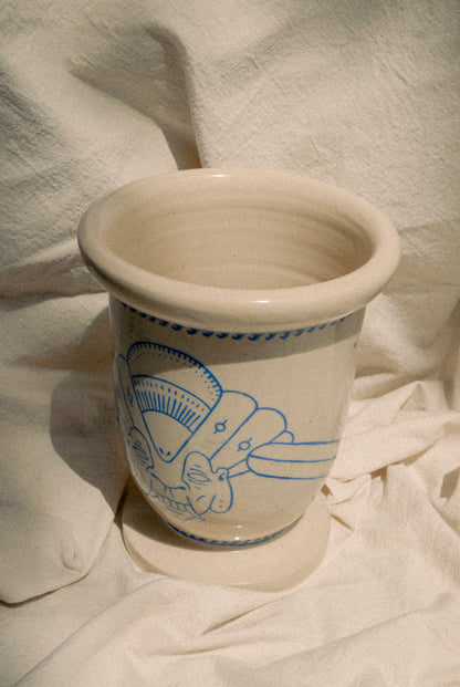 WELCOME TO PARADISE VASE