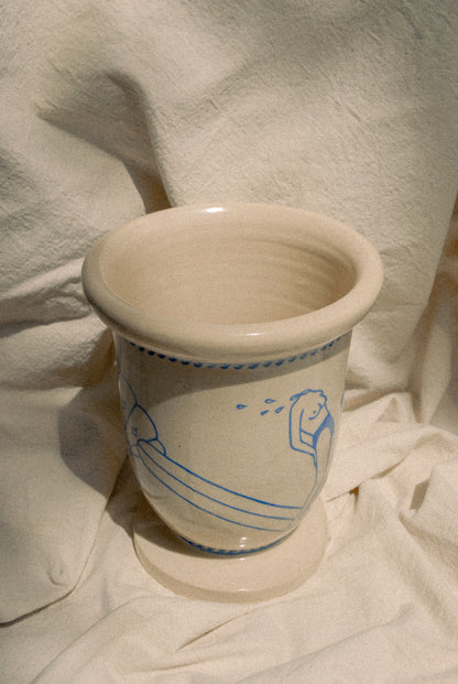 WELCOME TO PARADISE VASE