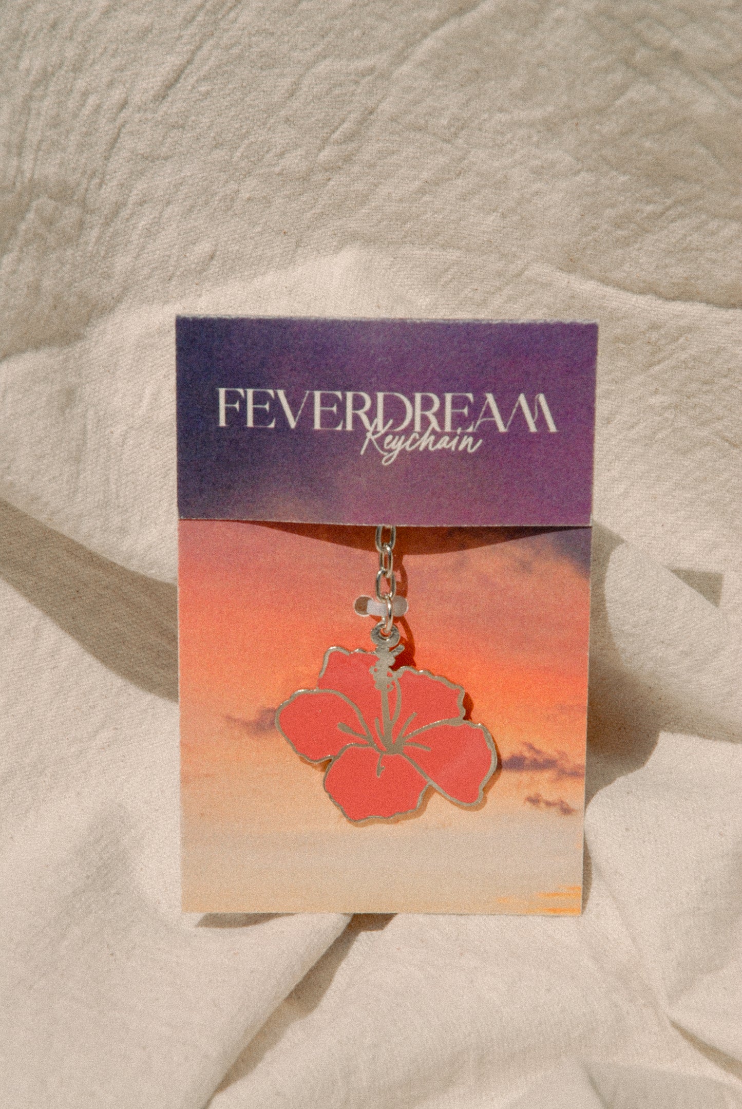 HIBISCUS - KEYCHAIN