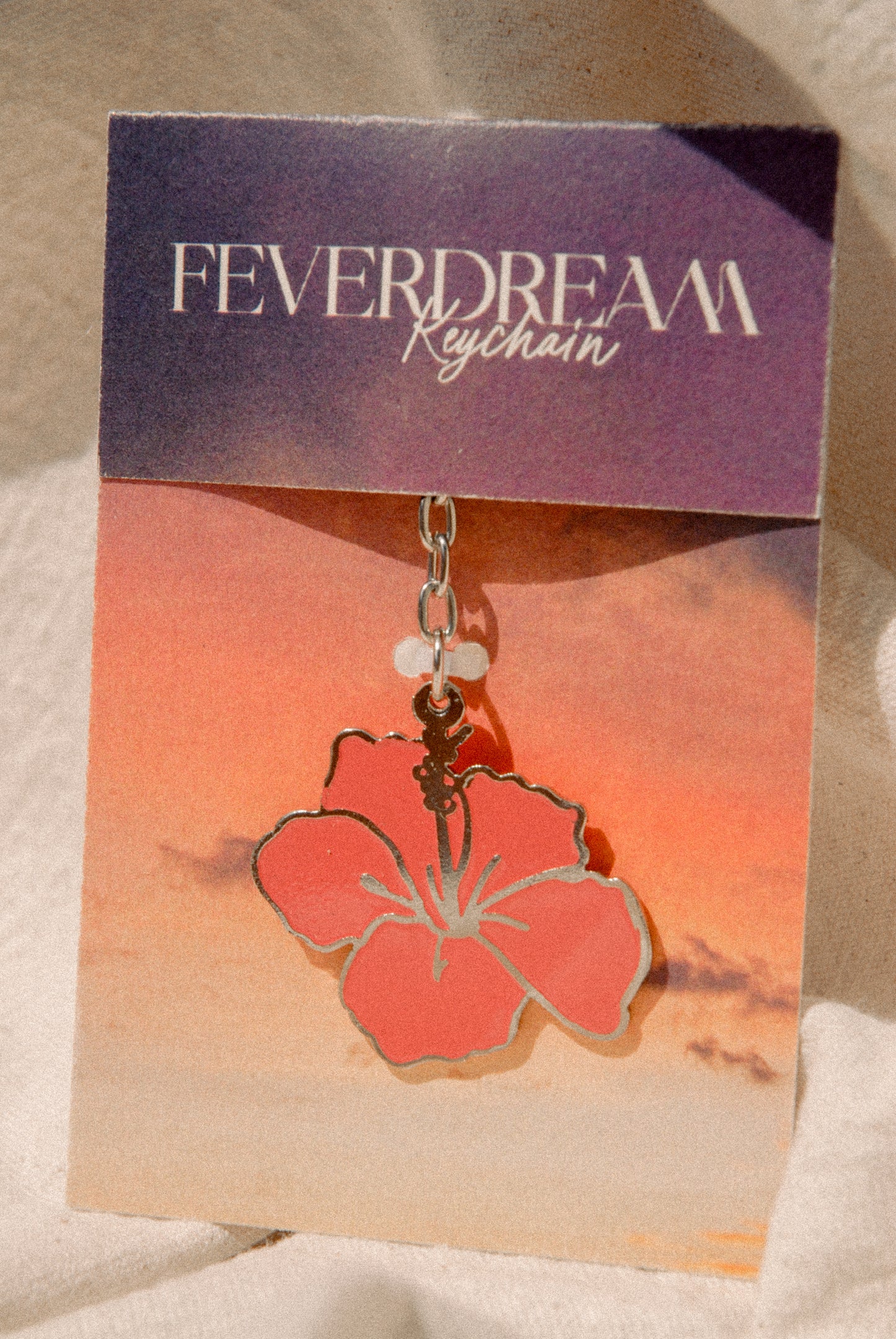 HIBISCUS - KEYCHAIN